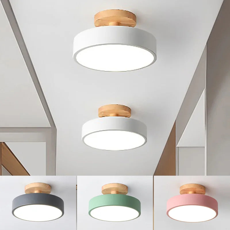 Plafon LED Macaron Nordic