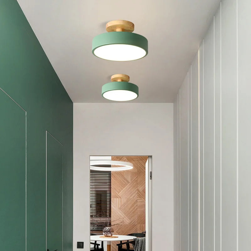 Plafon LED Macaron Nordic