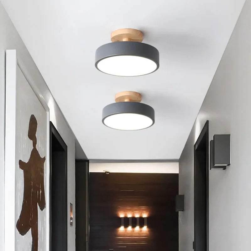 Plafon LED Macaron Nordic