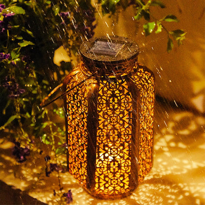 Lanterna Solar LED Retrô