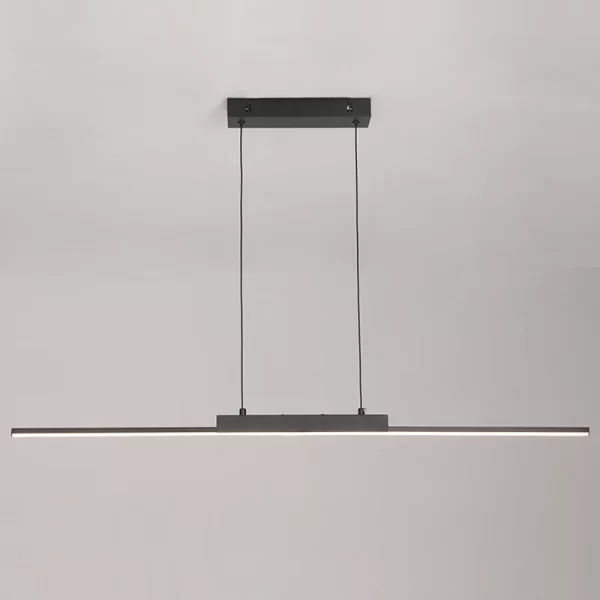 Luminária Pendente Longa e Elegante com Design Contemporâneo